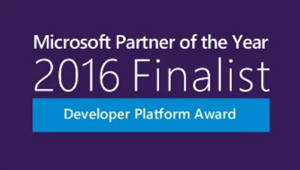 2016 Microsoft Partner of the year finlaist